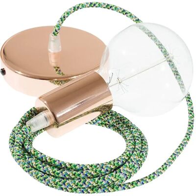Creative Lámpara Colgante Rx05 Pixel 1 M Diy Green / Copper One Size Creative Lámpara Colgante Rx05 Pixel 1 M Diy Green / Copper One Size