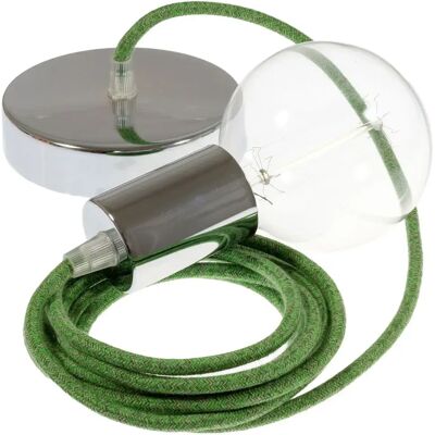 Creative Lámpara Colgante Rx08 50 Cm Green / Chrome Plated One Size Creative Lámpara Colgante Rx08 50 Cm Green / Chrome Plated One Size