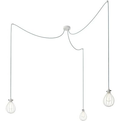 Creative Lámpara Colgante Spider Drop 3 Falls White One Size Creative Lámpara Colgante Spider Drop 3 Falls White One Size