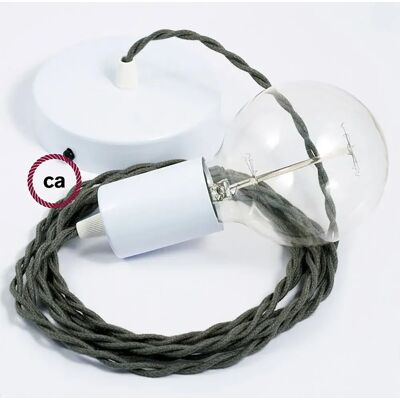Creative Lámpara Colgante Tc63 2 M Greyish Green / White One Size Creative Lámpara Colgante Tc63 2 M Greyish Green / White One Size