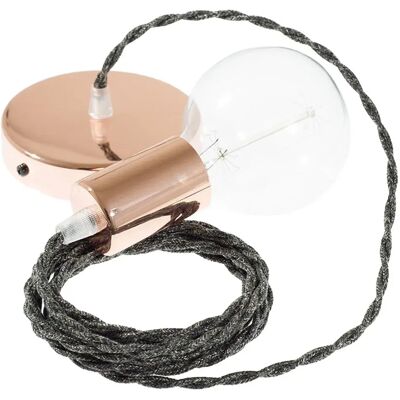 Creative Lámpara Colgante Tn03 1 M Diy Anthracite / Copper One Size Creative Lámpara Colgante Tn03 1 M Diy Anthracite / Copper One Size