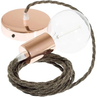 Creative Lámpara Colgante Tn04 2 M Diy Brown / Copper One Size Creative Lámpara Colgante Tn04 2 M Diy Brown / Copper One Size