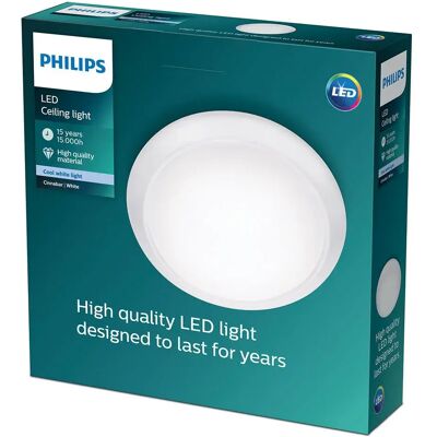 Philips Luz De Techo Cinnabar 17w 1500lumen 4000k 32 Cm Led White One Size Philips Luz De Techo Cinnabar 17w 1500lumen 4000k 32 Cm Led White One Size