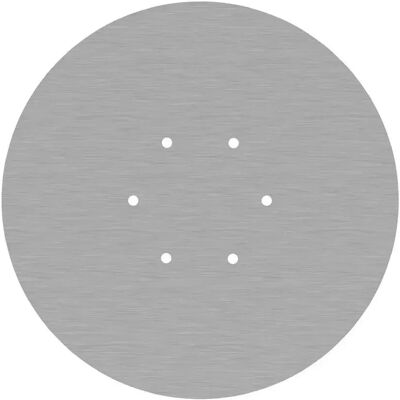 Creative Panel De Dibond Satinado Redondo Del Sistema Rose-one Cvfr406f109 Acero Grey 400 mm Creative Panel De Dibond Satinado Redondo Del Sistema Rose-one Cvfr406f109 Acero Grey 400 mm