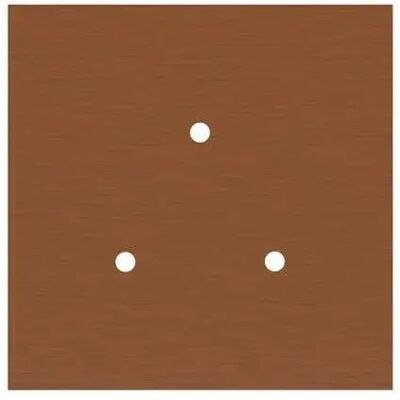 Creative Panel De Dibond De Cobre Satinado Cvfq203tf108 Rose-one System Square Brown 200 mm Creative Panel De Dibond De Cobre Satinado Cvfq203tf108 Rose-one System Square Brown 200 mm