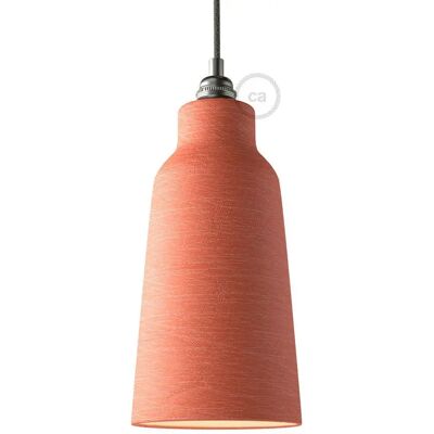 Creative Pantalla De Lámpara De Botella De Cerámica Coral Striped / White One Size Creative Pantalla De Lámpara De Botella De Cerámica Coral Striped / White One Size