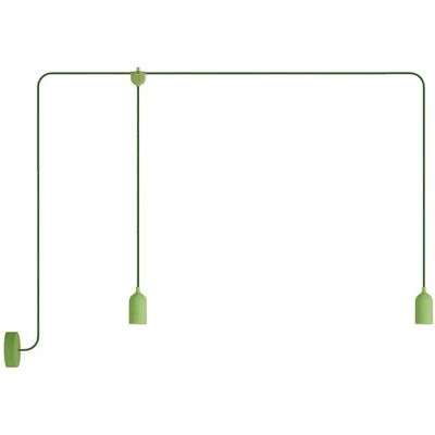 Creative Lámpara De Exterior F-snake Eiva Ip65 De 2 Luces Con Roseta Prado Green One Size Creative Lámpara De Exterior F-snake Eiva Ip65 De 2 Luces Con Roseta Prado Green One Size