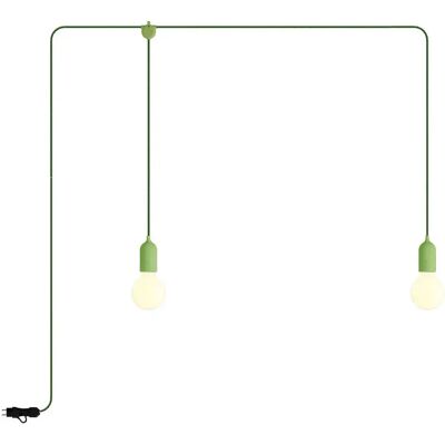 Creative Lámpara Exterior F-snake Eiva Ip65 Con 2 Luces Portátiles Con Bulb Prado Green One Size Creative Lámpara Exterior F-snake Eiva Ip65 Con 2 Luces Portátiles Con Bulb Prado Green One Size