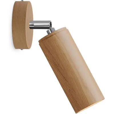 Creative Foco De Madera Orientable Fermaluce Wood Y Pantalla Tub-e14 Neutral One Size Creative Foco De Madera Orientable Fermaluce Wood Y Pantalla Tub-e14 Neutral One Size