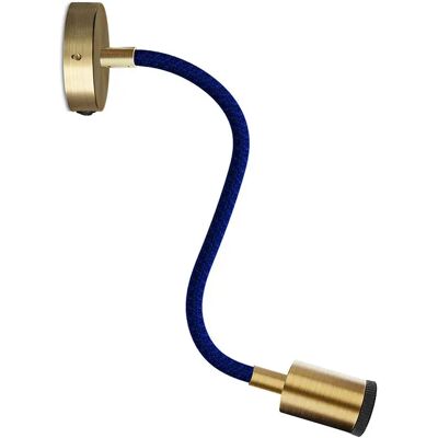 Creative Lámpara Flex 30 Fermaluce Con Mini Roseta Con Interruptor Y Mini Foco Gu10 Con Bulb Satin Bronze One Size Creative Lámpara Flex 30 Fermaluce Con Mini Roseta Con Interruptor Y Mini Foco Gu10 Con Bulb Satin Bronze One Size