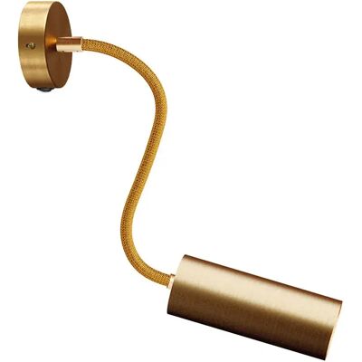 Creative Lámpara Flex 30 Fermaluce Con Mini Roseta Con Interruptor Y Foco Con Pantalla Tub-e14 Sin Bombilla Satin Brass One Size Creative Lámpara Flex 30 Fermaluce Con Mini Roseta Con Interruptor Y Foco Con Pantalla Tub-e14 Sin Bombilla Satin Brass One Size