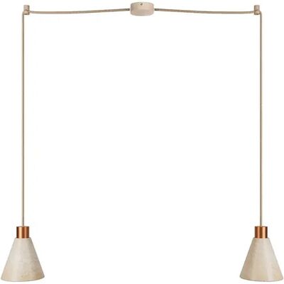 Creative Lámpara Colgante De Cono Satin Copper One Size Creative Lámpara Colgante De Cono Satin Copper One Size