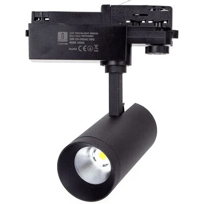 Aigostar Luz De Riel Led De 4000k 20w 2000 Lumens Black One Size Aigostar Luz De Riel Led De 4000k 20w 2000 Lumens Black One Size