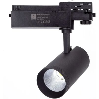 Aigostar Luz De Riel Led De 4000k 30w 3900 Lumens Black One Size Aigostar Luz De Riel Led De 4000k 30w 3900 Lumens Black One Size