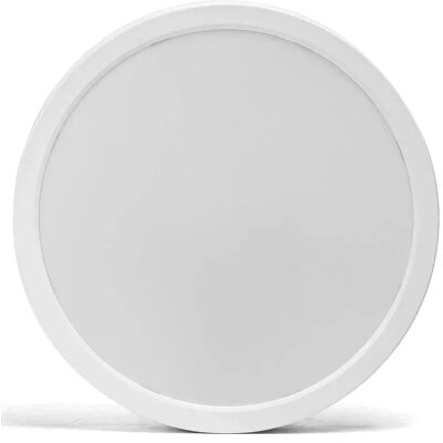 AIGOSTAR - Plafoniera Led slim 24W - Blanco - Luminaria de techo AIGOSTAR - Plafoniera Led slim 24W - Blanco - Luminaria de techo