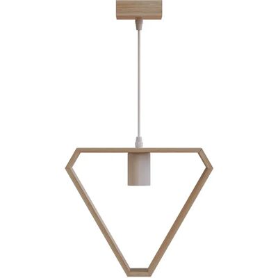 Aigostar Lámpara Colgante E27 60w Brown / Brown One Size Aigostar Lámpara Colgante E27 60w Brown / Brown One Size