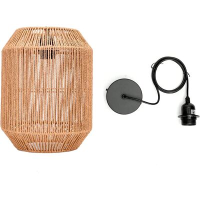 Aigostar Lámpara Colgante E27 60w Brown / Grey One Size Aigostar Lámpara Colgante E27 60w Brown / Grey One Size
