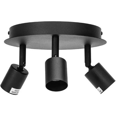 Aigostar Luz De Techo Sin Bombilla 200x110 Mm Black One Size Aigostar Luz De Techo Sin Bombilla 200x110 Mm Black One Size