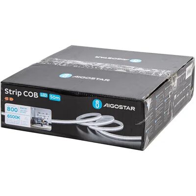 Aigostar Tira Led B10302j8e 50 M 8w 800 Lumens COB One Size Aigostar Tira Led B10302j8e 50 M 8w 800 Lumens COB One Size