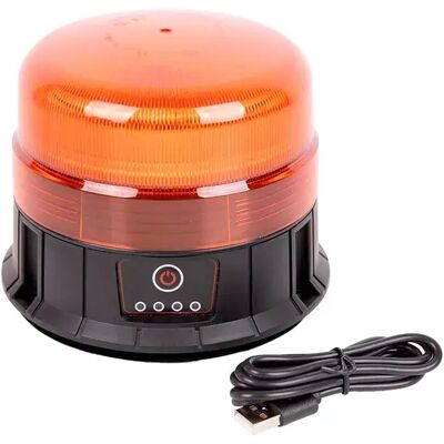 Cofan Luz Giratoria Recargable Orange One Size Cofan Luz Giratoria Recargable Orange One Size