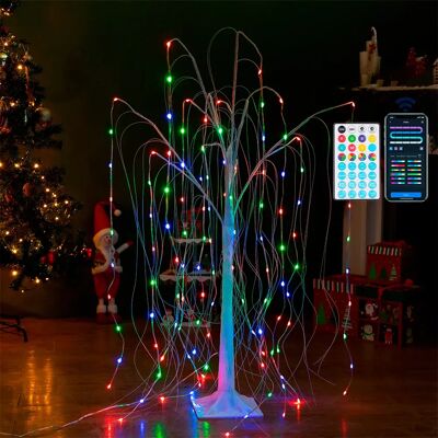 Aigostar Lámpara Led Willow Tree Rgbic Low Voltage 1.8m Transparent 180 cm Aigostar Lámpara Led Willow Tree Rgbic Low Voltage 1.8m Transparent 180 cm