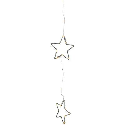 Lumineo Luz Decorativa Star 2 M Black One Size Lumineo Luz Decorativa Star 2 M Black One Size