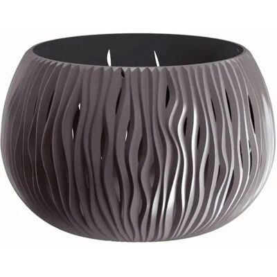 Prosperplast Cuenco Decorativo Sandy 21.8x37x37 Cm Anthracite One Size Prosperplast Cuenco Decorativo Sandy 21.8x37x37 Cm Anthracite One Size