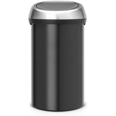 Brabantia Cubo De Basura Touch 60l Matt Black One Size Brabantia Cubo De Basura Touch 60l Matt Black One Size