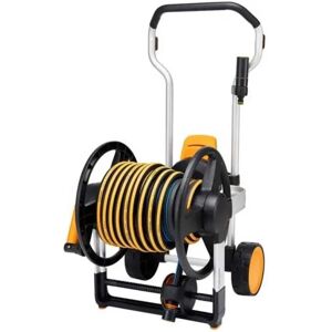 Fiskars Carro Porta Mangueras Waterwheel Xl 50 M Black / Orange One Size Fiskars Carro Porta Mangueras Waterwheel Xl 50 M Black / Orange One Size