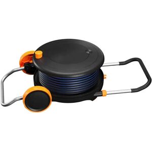 Fiskars Carro Porta Mangueras 31.5 M Black / Orange One Size Fiskars Carro Porta Mangueras 31.5 M Black / Orange One Size