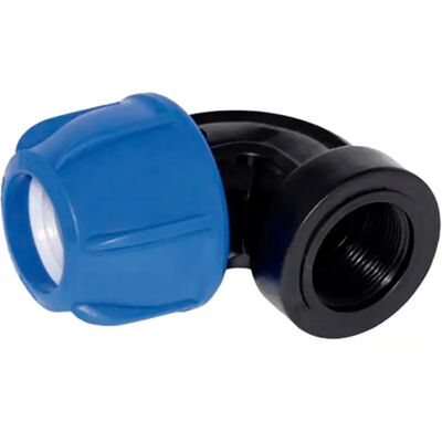 Cofan Codo Pp Pn16 50x2 F 5 Unidades Black / Blue One Size Cofan Codo Pp Pn16 50x2 F 5 Unidades Black / Blue One Size