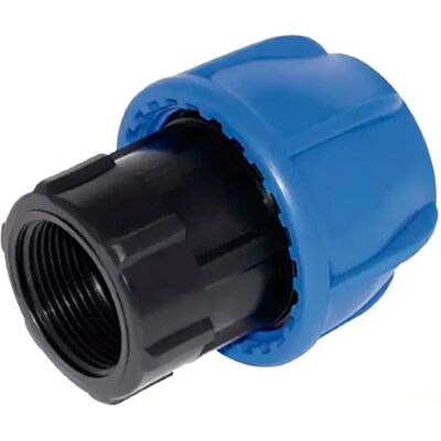Cofan Conector De Manguera Pp Pn16 75 X 2 F 3 Unidades Black / Blue One Size Cofan Conector De Manguera Pp Pn16 75 X 2 F 3 Unidades Black / Blue One Size