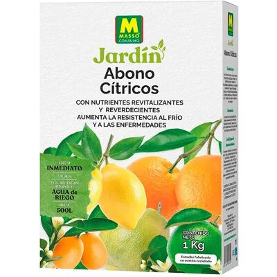 Masso Fertilizante Soluble Para Cítricos 1kg Yellow One Size Masso Fertilizante Soluble Para Cítricos 1kg Yellow One Size