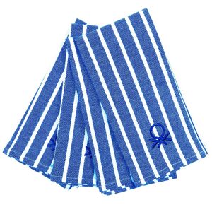 Benetton 50x70 Cm Kitchen Towels 4 Units Azul