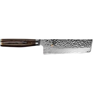 Kai Cuchillo De Cocina Shun Premier Nakiri 14 Cm Silver / Brown One Size Kai Cuchillo De Cocina Shun Premier Nakiri 14 Cm Silver / Brown One Size