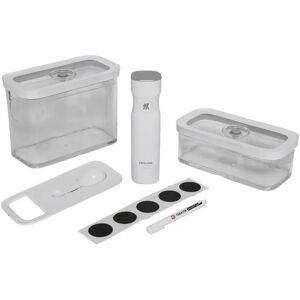 Zwilling Juego De Herramientas Fresh&save Cube Vacuum Set De 5 Piezas White / Blue One Size Zwilling Juego De Herramientas Fresh&save Cube Vacuum Set De 5 Piezas White / Blue One Size