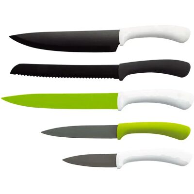 San Ignacio Juego De Cuchillos Green Sg 5 Unidades Multicolor One Size San Ignacio Juego De Cuchillos Green Sg 5 Unidades Multicolor One Size