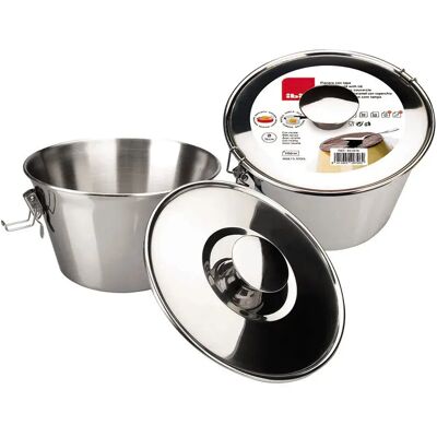 Ibili Molde Para Flan Inoxidable 20 Cm Silver One Size Ibili Molde Para Flan Inoxidable 20 Cm Silver One Size