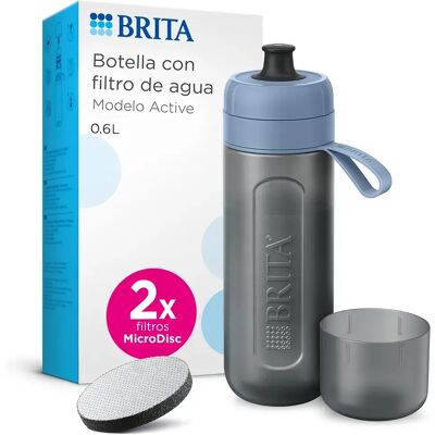 Brita Botella Con Filtro De Agua Active Blue One Size Brita Botella Con Filtro De Agua Active Blue One Size
