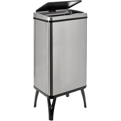 Wellhome Cubo De Basura Inteligente Con Apertura Automática Y Contacto Manual 50l Grey One Size Wellhome Cubo De Basura Inteligente Con Apertura Automática Y Contacto Manual 50l Grey One Size