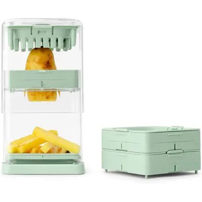 Brabantia Cortador De Verduras Tasty+ Green One Size Brabantia Cortador De Verduras Tasty+ Green One Size