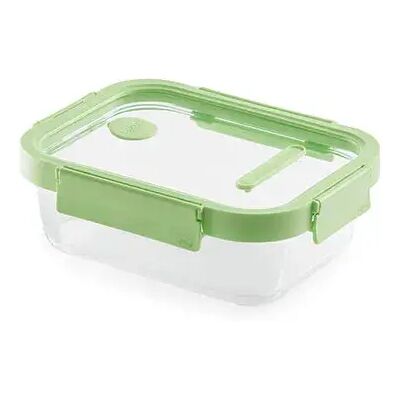 Lekue - Rect Glass 640ml - Vidrio - 640ml - Almacenamiento de alimentos Lekue - Rect Glass 640ml - Vidrio - 640ml - Almacenamiento de alimentos