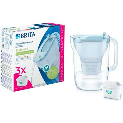 Brita Jarra Purificadora De Agua Style Eco Incl 3 Maxtra Pro All-in-1 Blue One Size Brita Jarra Purificadora De Agua Style Eco Incl 3 Maxtra Pro All-in-1 Blue One Size