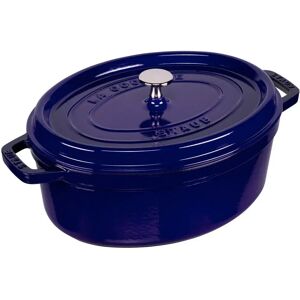 Staub Cocotte Oval 29 Cm Silver One Size Staub Cocotte Oval 29 Cm Silver One Size