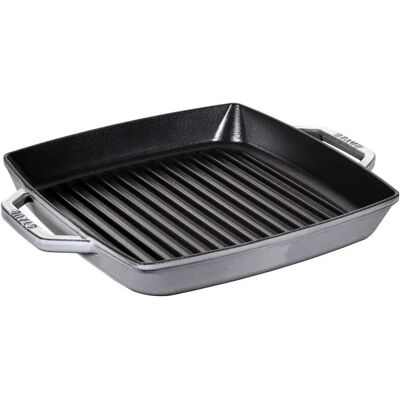 Staub Sartén Grill 28 Cm Black One Size Staub Sartén Grill 28 Cm Black One Size