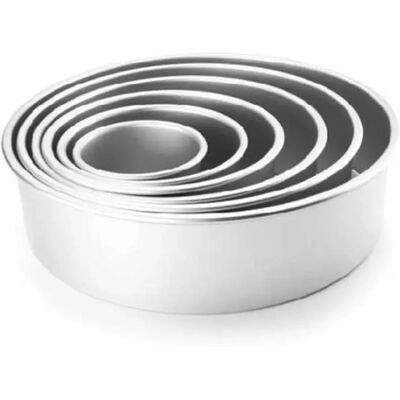 Ibili Molde Redondo Recto Extra Alto 30x10 Cm Silver One Size Ibili Molde Redondo Recto Extra Alto 30x10 Cm Silver One Size