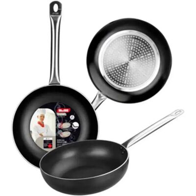Ibili Sartén Honda I-chef 24 Cm Black One Size Ibili Sartén Honda I-chef 24 Cm Black One Size
