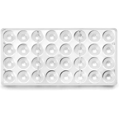Ibili Molde De Bombones Cono Semicircular White One Size Ibili Molde De Bombones Cono Semicircular White One Size