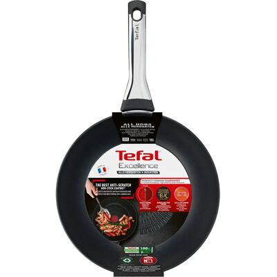 Tefal Wok G2691932 28 Cm Black One Size Tefal Wok G2691932 28 Cm Black One Size