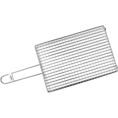 Ibili Doble Parrilla 20x45x1 Cm Silver One Size Ibili Doble Parrilla 20x45x1 Cm Silver One Size